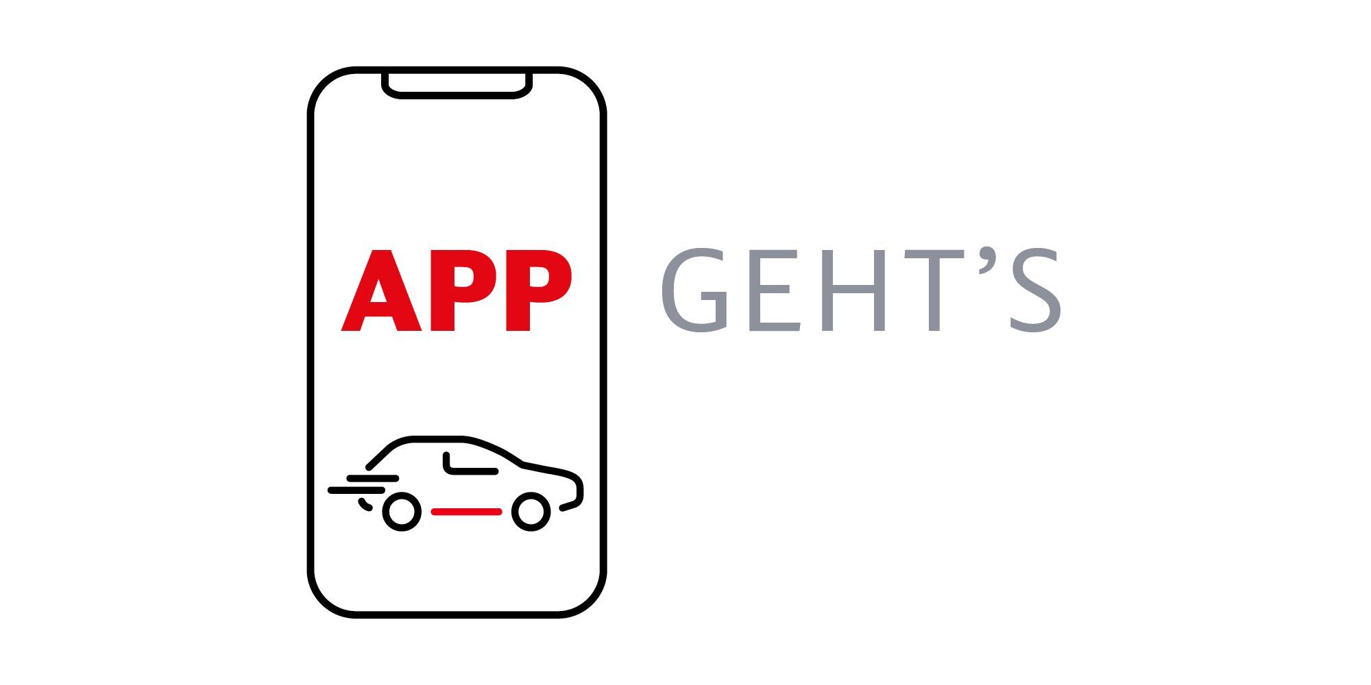 Symbolbild eines Smartphones mit dem Text 'ES KL APP T' und einem Häkchen-Symbol, was auf den erfolgreichen Wechsel auf die neue App hinweist.